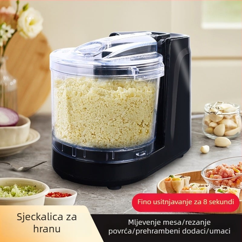 Električni mlinc za češnjak, mljevač mesa i povrća