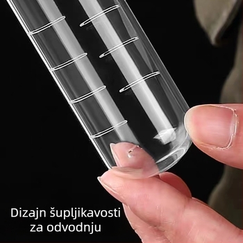 Prozirni čajni infuzor od borosilikatnog stakla, čajni set s dizajnom probne cijevi, najnoviji model