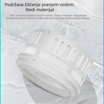 K10 Pro bežični usisavač: set filtara – periva mreža filtra, filtarna vata, filtar element