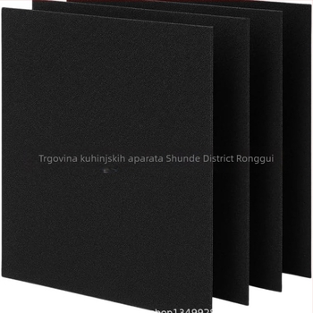 CUCINA Filter s aktivnim ugljem za napa i pročišćivač zraka, prilagodljiv rez, 20x20 inča (498x498x3 mm)
