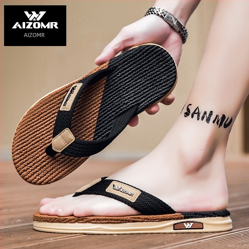 Aizomr muške flip-flop sandale za proljeće i ljeto, EVA pjena, visoka elastičnost, bez mirisa