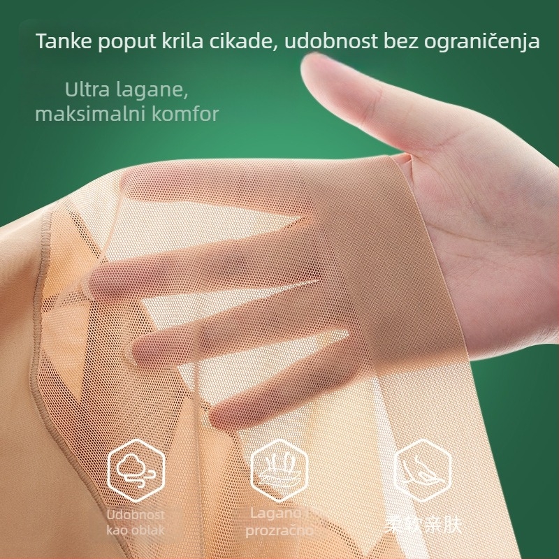 Nakon poroda oblikujuće hlače s križnim trakama, Ice Silk, mrežasti materijal, visoki struk, antibakterijska podstava od svile