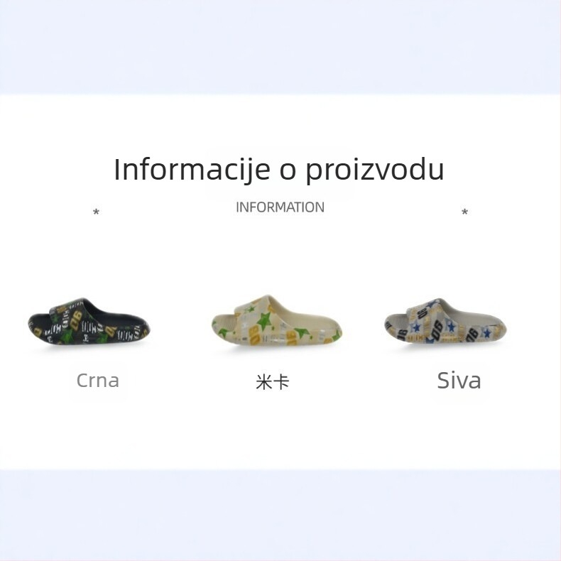 Muške EVA japanke, ljetne, s protukliznom podlogom, za unutarnju i vanjsku upotrebu
