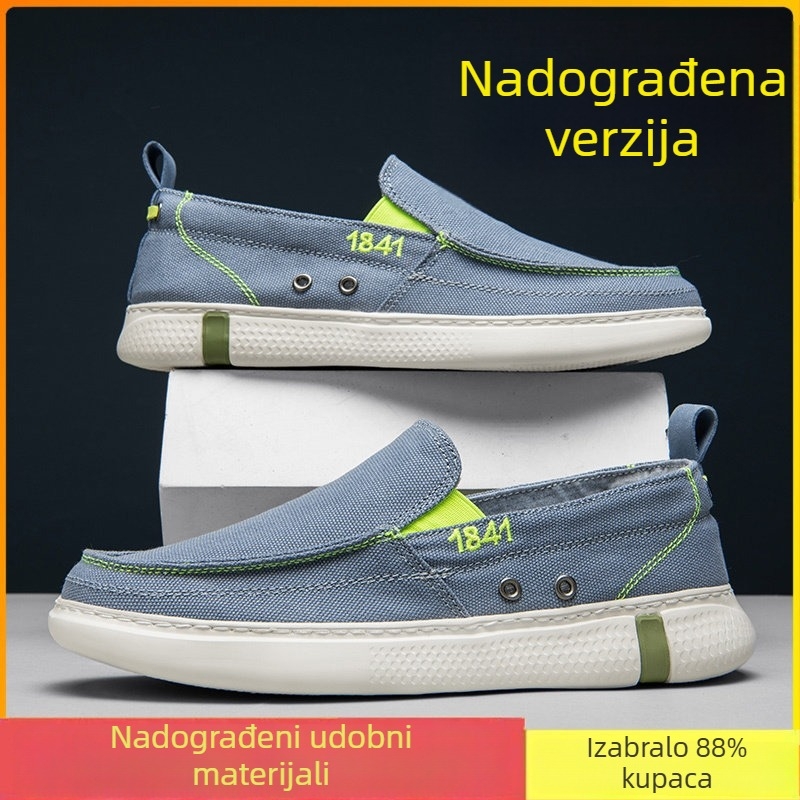 Muške prozračne slip-on mokasinke, lagane, udobne za svakodnevno nošenje