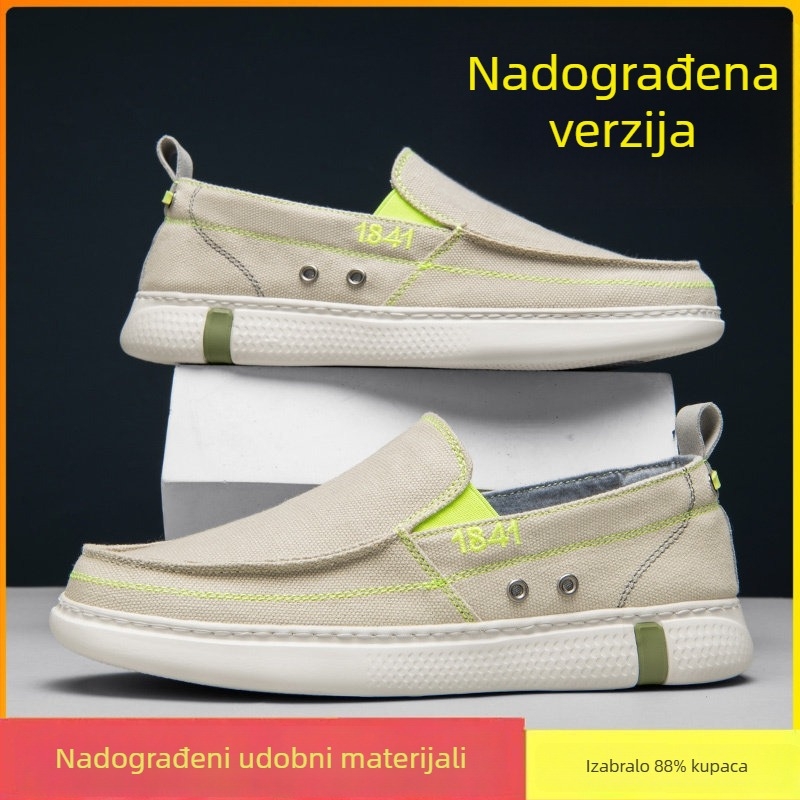 Muške prozračne slip-on mokasinke, lagane, udobne za svakodnevno nošenje
