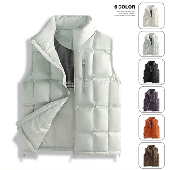 Gilet s grafenom, topao za muškarce, novi model 2026, visokokvalitetno toplo s stojećim ovratnikom, unisex, jesen-zima, plus veličina