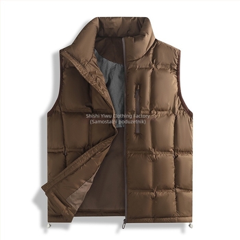 Gilet s grafenom, topao za muškarce, novi model 2026, visokokvalitetno toplo s stojećim ovratnikom, unisex, jesen-zima, plus veličina