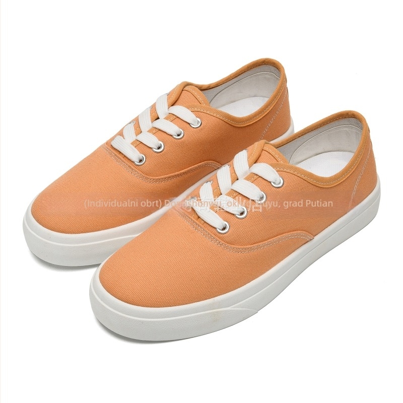 Unisex tenisice od platna, niski profil, za sve sezone, veličine 45.5–47