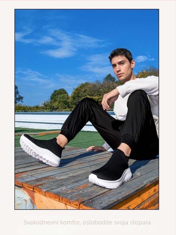 2026 Flyknit tenisice, udobne svakodnevne tenisice, sock sneakers stil, slip-on, unisex