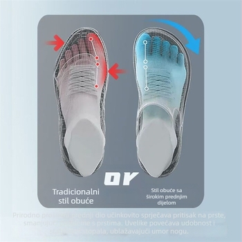 Muške tenisice za hodanje, lagane slip-on, široka 4E, cipice nalik čarapama