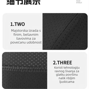 Kapuljača od ledenog svile, upija znoj – za trčanje i biciklizam, unisex, zaštita od sunca, brzo sušenje, unutarnja podstava kacige