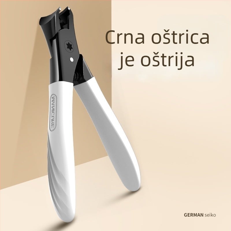 Novi pedikurni alat s velikim otvorom i kosim čeljustima, za kućnu upotrebu