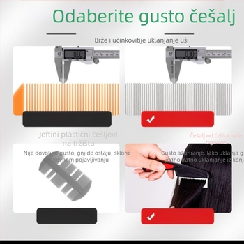 Ultra gusto zubasti češalj za uši za djecu – uklanja uši i jaja