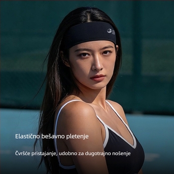 Gaolejie sportska traka za kosu, unisex, upija znoj, brzo se suši, za trčanje, jogu i tenis, visoka elastičnost