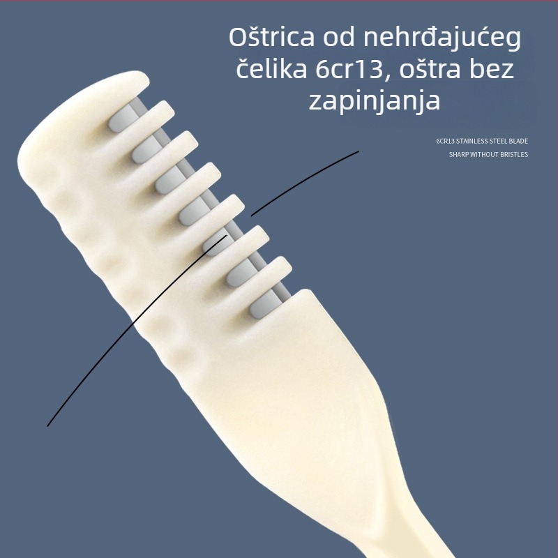 Dvostrani trimer za nosne dlačice, ručni alat za čišćenje nosnih otvora, male škare za uklanjanje nosnih dlačica
