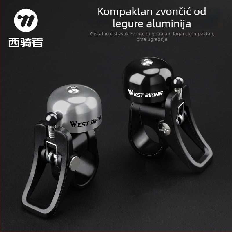 Aluminijski zvon za bicikl West Biking West Rider za MTB