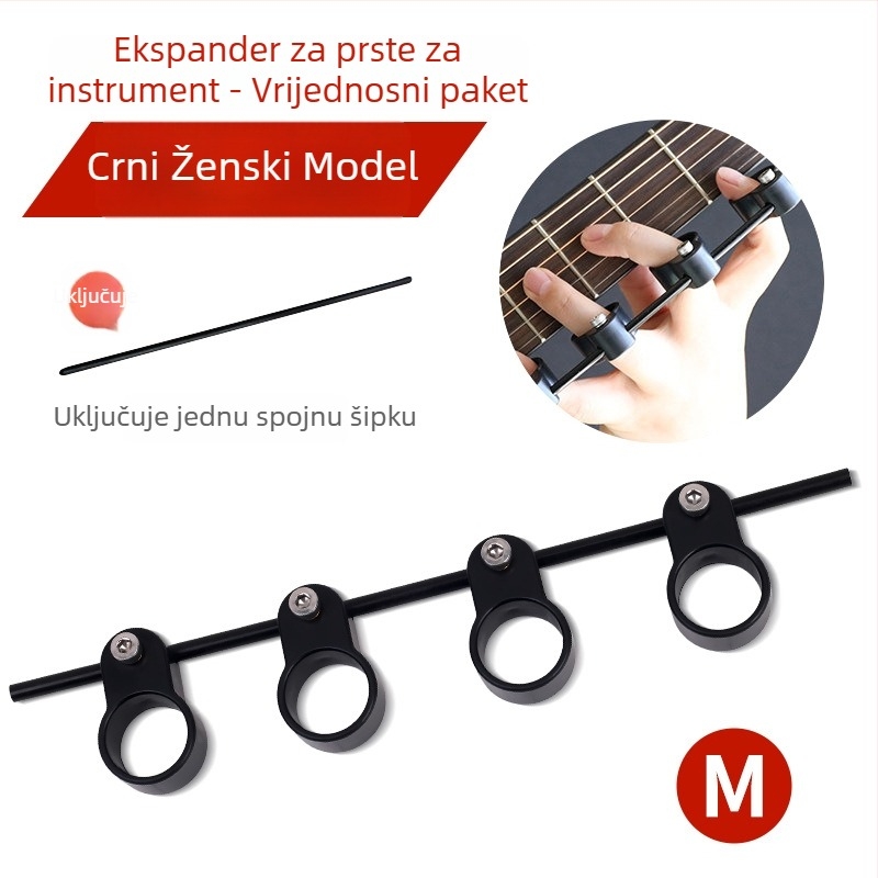 Univerzalni proširivač prstiju za glazbene instrumente – alat za otvaranje prstiju za gitaru, podijeljivač prstiju za klavir, dodatak