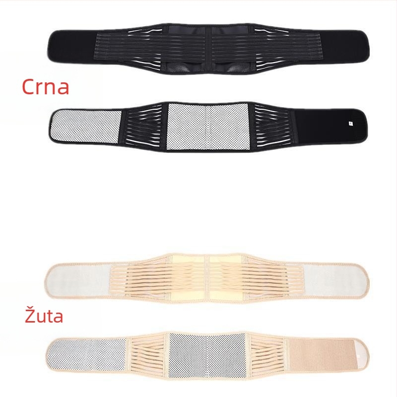 Samozagrevajući pojas za donji dio leđa za zagrijavanje, unisex, podrška lumbalnom disku i hernije diska, bolovi u leđima, magnetska terapija