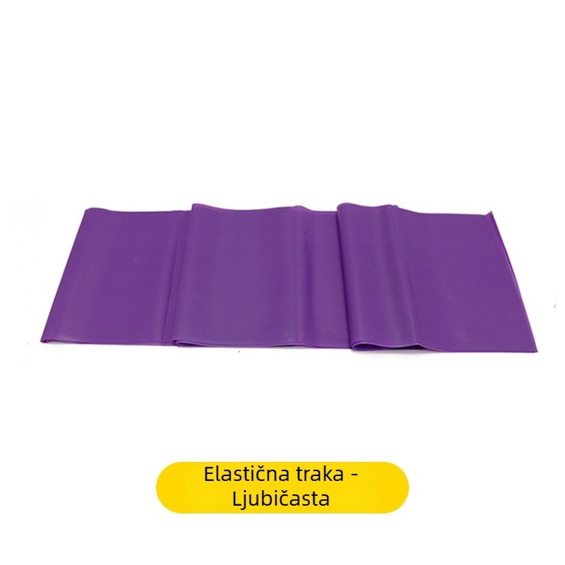 TPE joga otporni set – napinjajuća traka, elastična traka, rastezljiva traka, snaga trening konopac, joga ploča