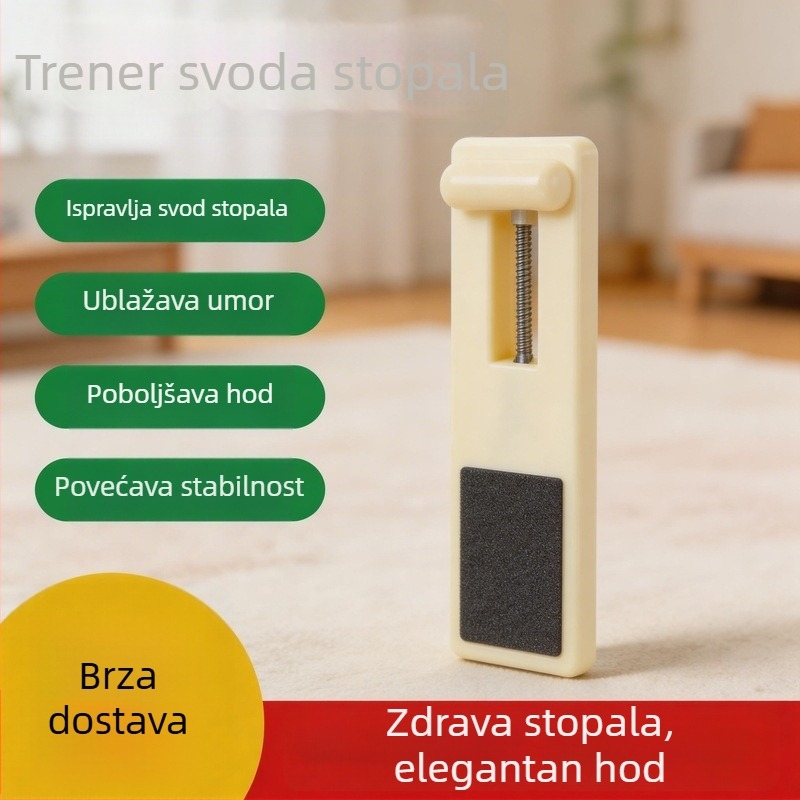 Vježbenik luka stopala i narta s vježbama prstiju i baletnim zahvatom prstiju