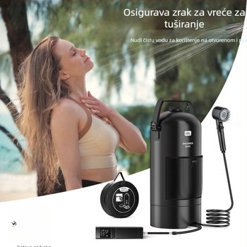 Bežična prijenosna električna pumpa za zrak – za nogomet, košarku i odbojku – univerzalni napuhivač lopti
