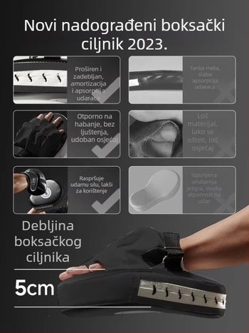 Langwei boksački cilj za trening i sparing, cilj za kick Taekwondo, oprema borilačkih vještina