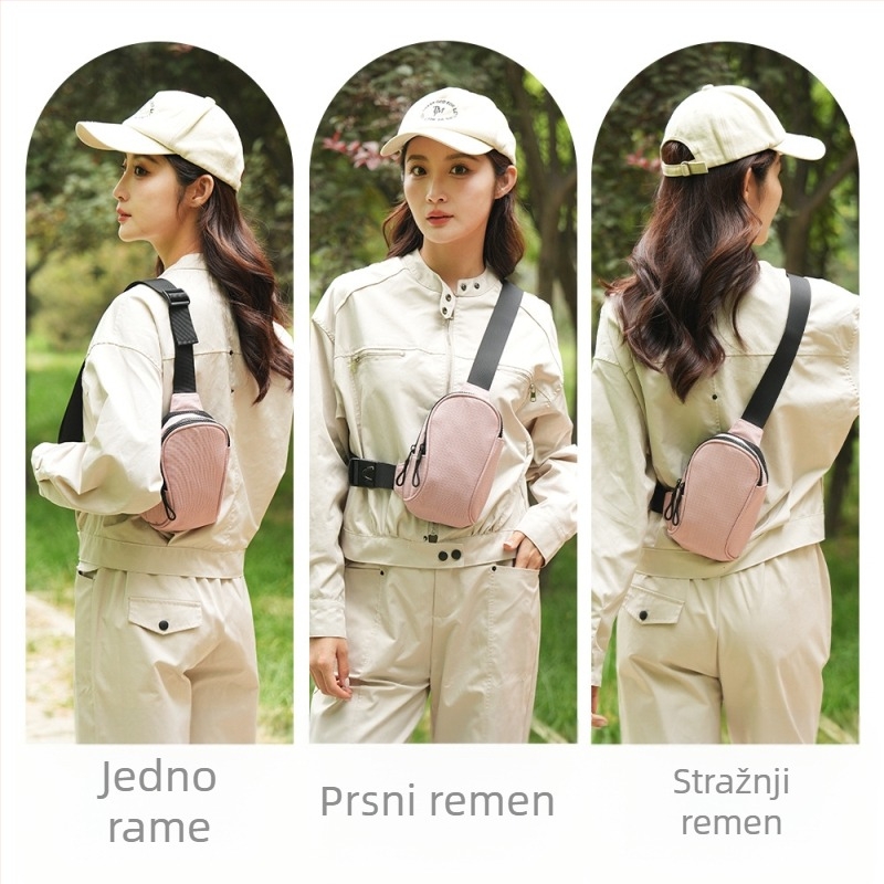Yinglang Nova mala unisex torbica za prsa – lagana crossbody torba za putovanja