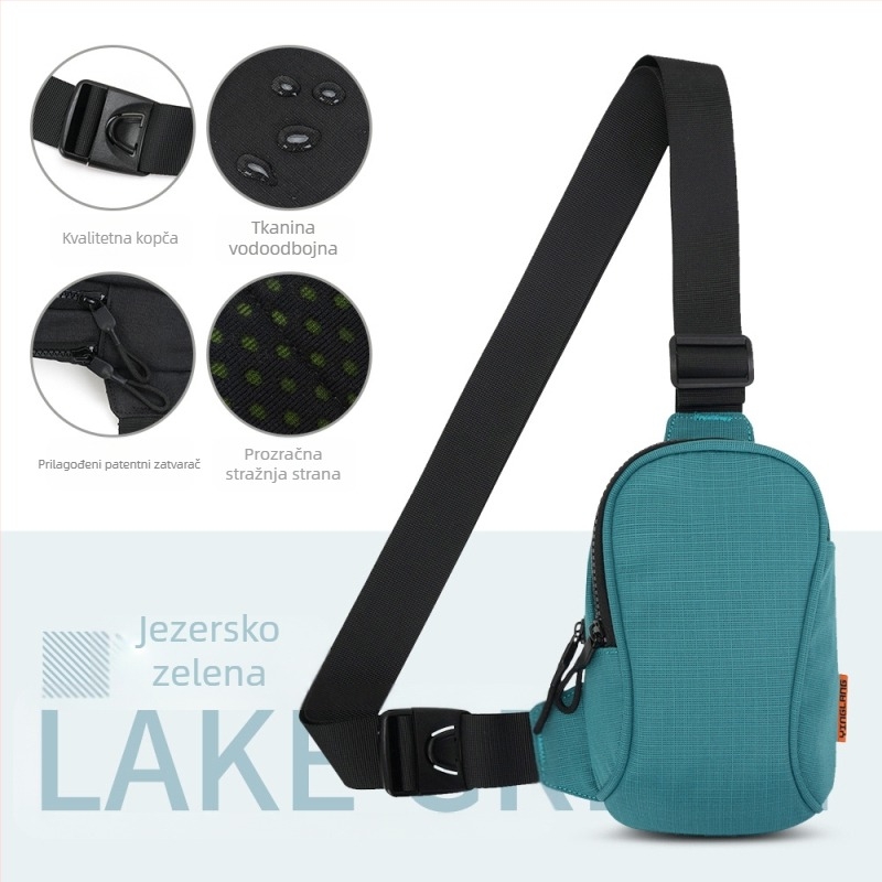 Yinglang Nova mala unisex torbica za prsa – lagana crossbody torba za putovanja