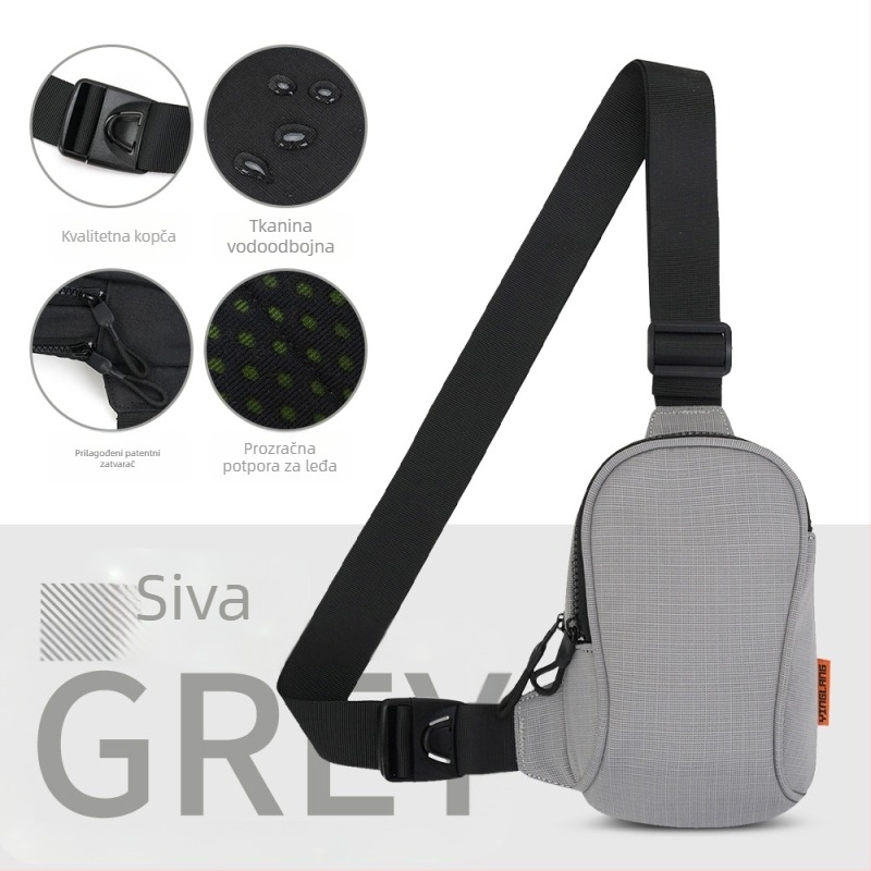 Yinglang Nova mala unisex torbica za prsa – lagana crossbody torba za putovanja