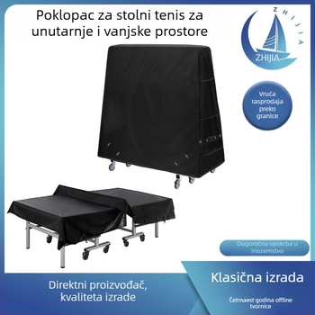 Vodootporna navlaka za stolni tenis za vanjsku upotrebu, zaštita od prašine, velika navlaka za terasne stolove i stolice