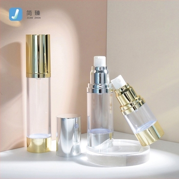 15–50 ml vakuumska bočica za doziranje losiona, elektroplatinirano prozirno ravno okruglo boca s finim raspršivanjem za toner i esenciju