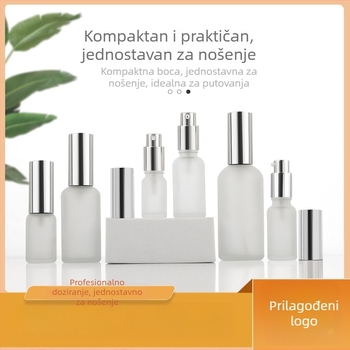 Mat staklena bočica za eterična ulja, 5–100 ml, raspršivač, uzorak parfema
