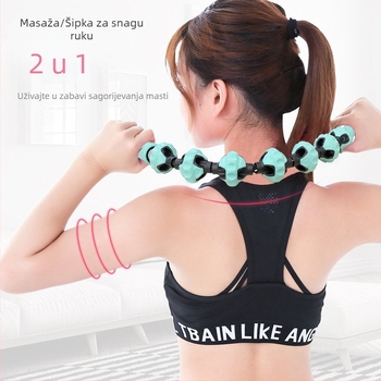 Valjak za opuštanje mišića s bodljama – masaža nogu, foam roller za fitness