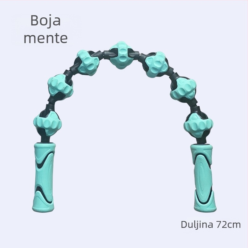Valjak za opuštanje mišića s bodljama – masaža nogu, foam roller za fitness