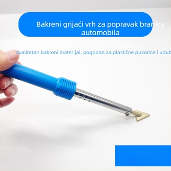 60W trokutasta grijana lemilica za plastične dijelove – popravak pukotina na automobilskim dijelovima