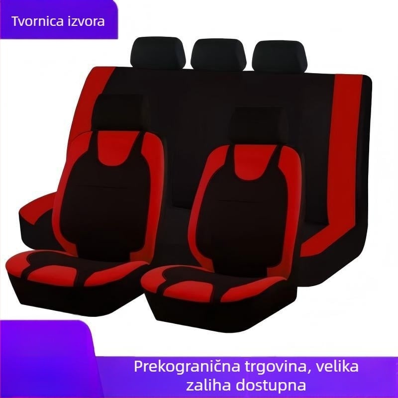 Navlaka za autosjedalicu od tkanine s mačjim uzorkom i jastučićem, za sve sezone