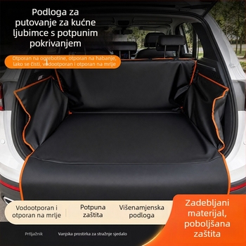 Auto podloga za kućne ljubimce – za stražnje i suvozačko sjedalo, leglo za pse srednje i velike veličine, otporna na prljavštinu