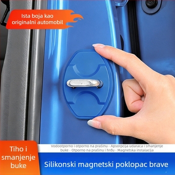 Silikonski magnetski poklopac brave unutarnjih vrata Ledao L60/L90, s jastučićem za ublažavanje udaraca