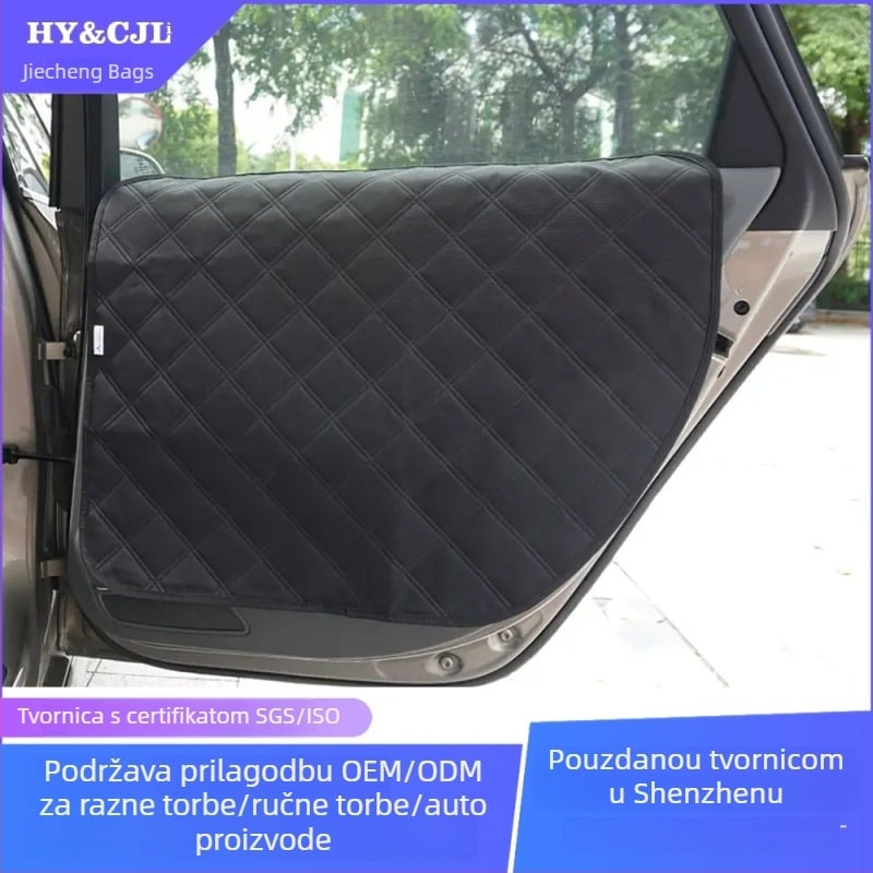 Prilagođeni antizagađiva prostirka za vrata automobila, prostirka za prozor za kućne ljubimce, lako čišiva prostirka za psa, s držačem za vješanje na vrata automobila