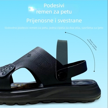 Muške ljetne sandale, veličine 45–48, široke, sandale za plažu