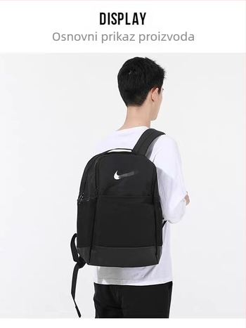 Unisex ruksak za školu i svakodnevnu upotrebu, kapacitet 20–35 L, za 14-inčni prijenosnik, Oxford tkanina, gradski minimalistički stil, pogodan za sport i fitness