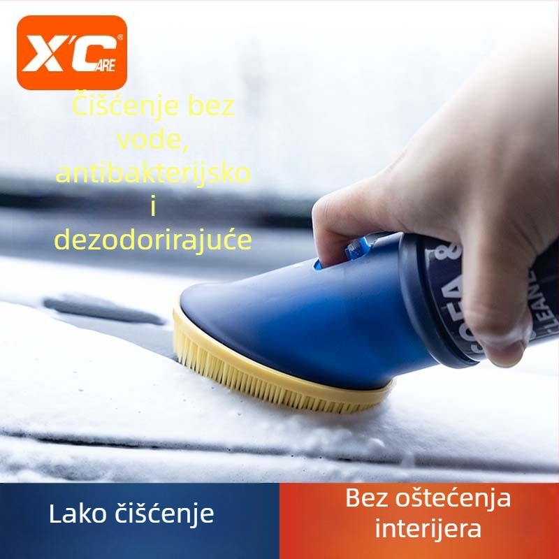 X’care Pjenasti čistač unutrašnjosti automobila – bez ispiranja, snažno uklanjanje mrlja s kožne obloge krova