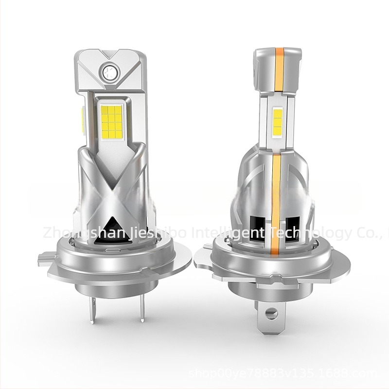 H7 LED glavna svjetla s trostrukim okružnim osvjetljenjem, izravna plug-in zamjena za originalne halogene lampe