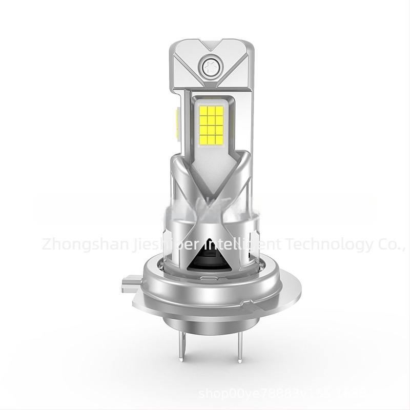 H7 LED glavna svjetla s trostrukim okružnim osvjetljenjem, izravna plug-in zamjena za originalne halogene lampe