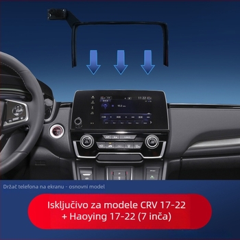 Držač zaslona za automobil kompatibilan s Honda CR-V, UR-V, Accord, Civic, HR-V i Odyssey