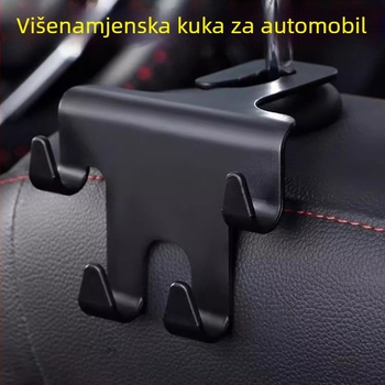 Kuke za prednja i stražnja sjedala automobila, držači naslona, višenamjenski organizator auta, držač za telefon