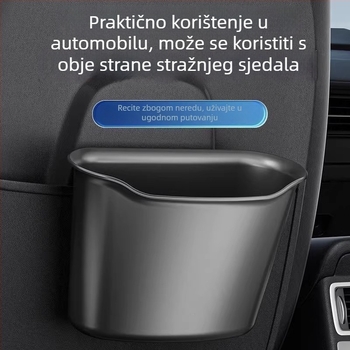 Automobilski koš za otpatke na vratima, višenamjenska kutija za pohranu i držač kišobrana, unutarnja oprema automobila