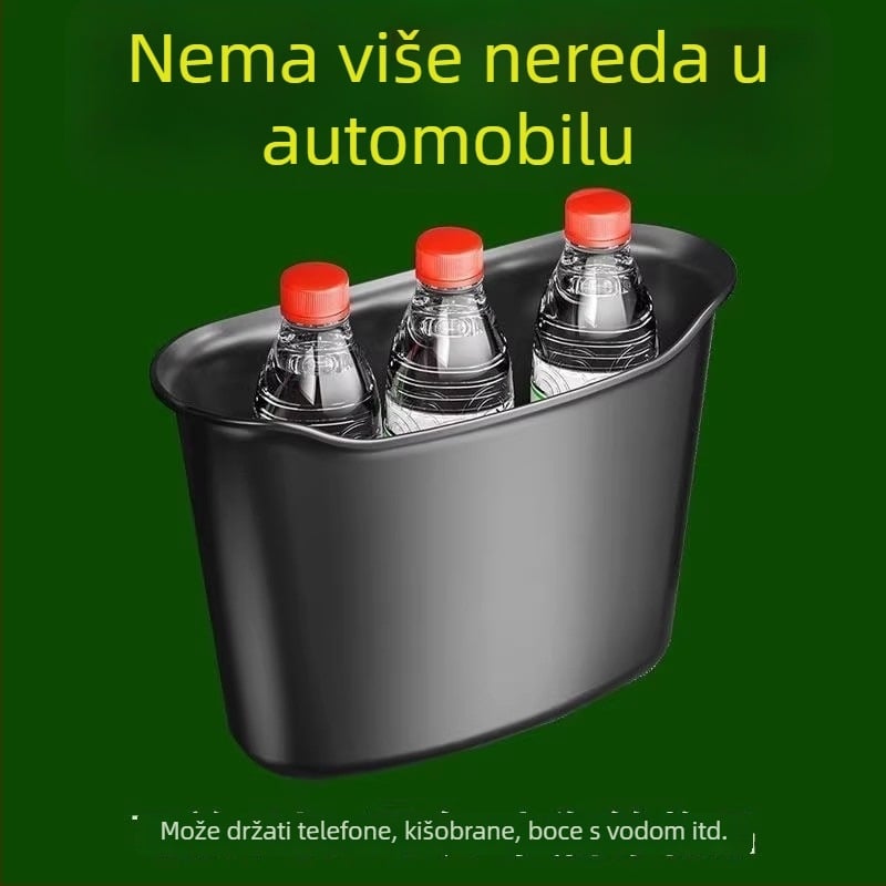 Automobilski koš za otpatke na vratima, višenamjenska kutija za pohranu i držač kišobrana, unutarnja oprema automobila