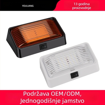12-24V univerzalno LED svjetlo za čitanje na krovu za RV-ove, kampere i kamione