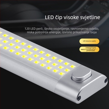 Univerzalna kabinska svjetiljka 12-85V s 120 LED-ova za kutijske kamione i kamp-prikolice